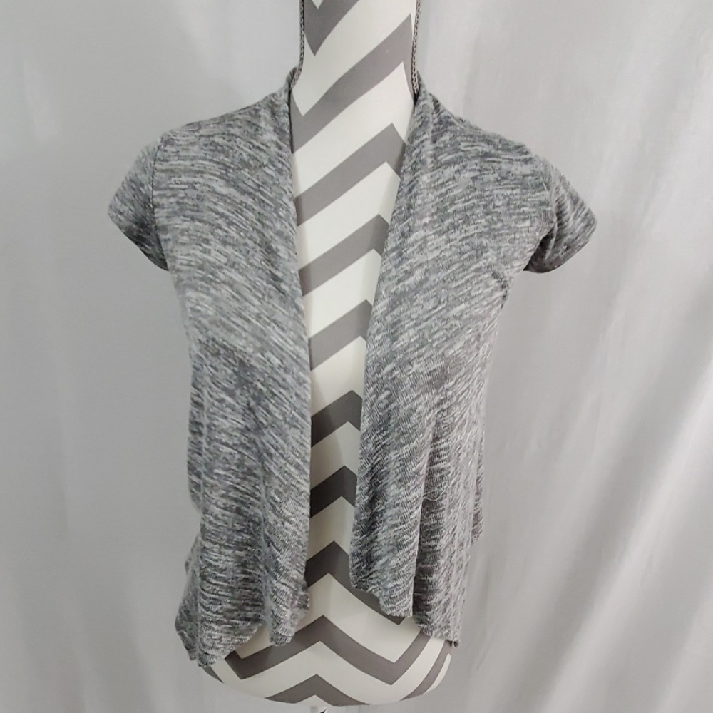 Grey light half sweater size 10/12 girls